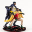 Statua Diorama in PVC DC Comics Batman & Robin 1966 Scala 1/8 Pure Arts 23 cm