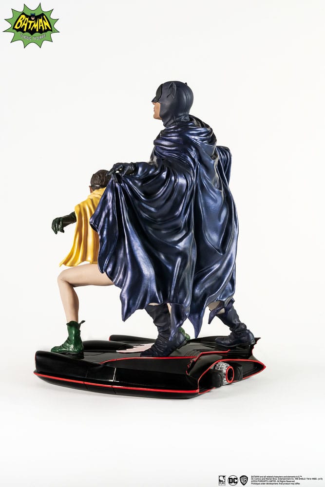 Statua Diorama in PVC DC Comics Batman & Robin 1966 Scala 1/8 Pure Arts 23 cm
