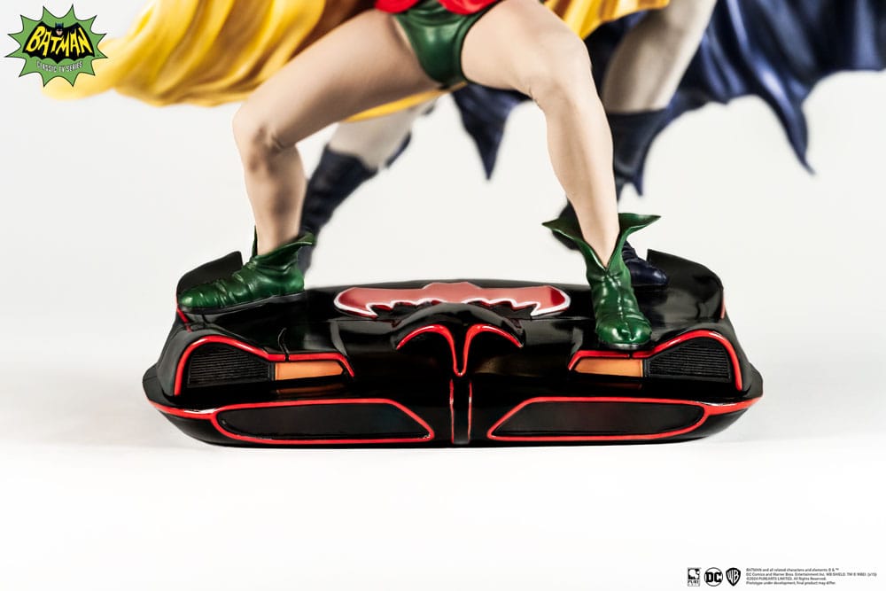 Statua Diorama in PVC DC Comics Batman & Robin 1966 Scala 1/8 Pure Arts 23 cm