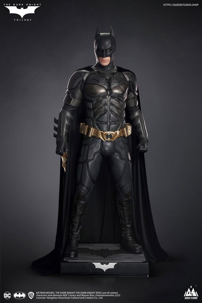 Statua a grandezza naturale Batman Ultimate Edition di The Dark Knight, Queen Studios, 207 cm