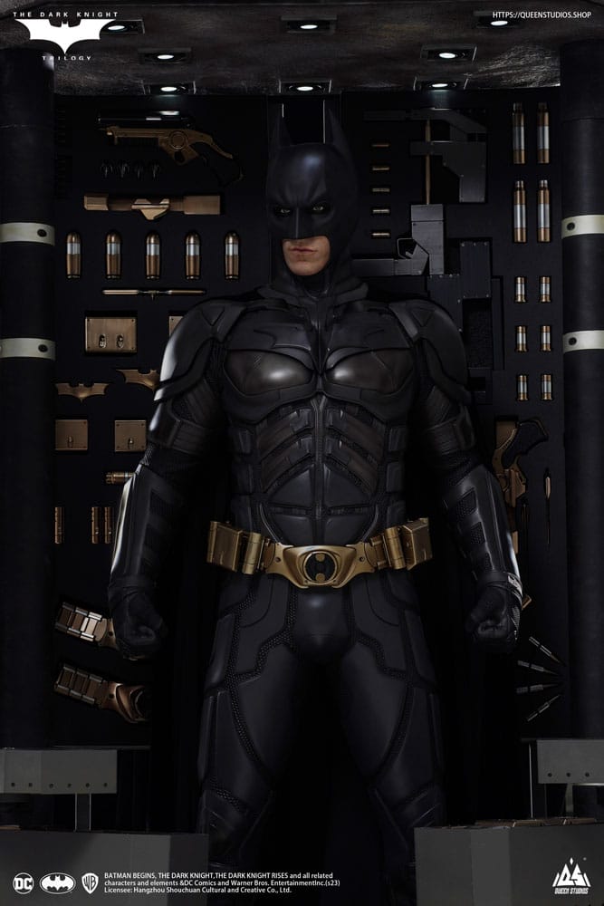 Statua a grandezza naturale Batman Ultimate Edition di The Dark Knight, Queen Studios, 207 cm