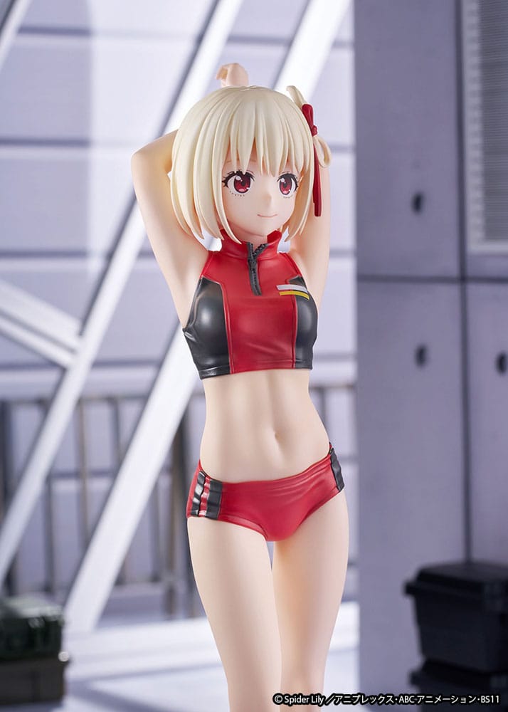 Statua PVC 1/7 Chisato Nishikigi Training Wear Ver. 24 cm – Lycoris Recoil – Ques Q