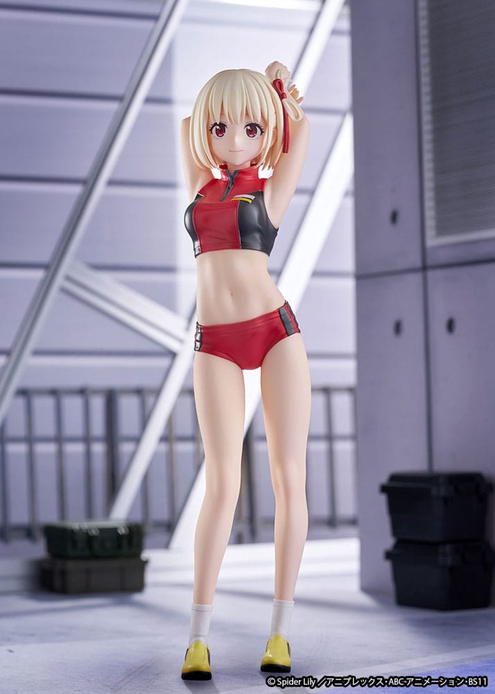 Statua PVC 1/7 Chisato Nishikigi Training Wear Ver. 24 cm – Lycoris Recoil – Ques Q