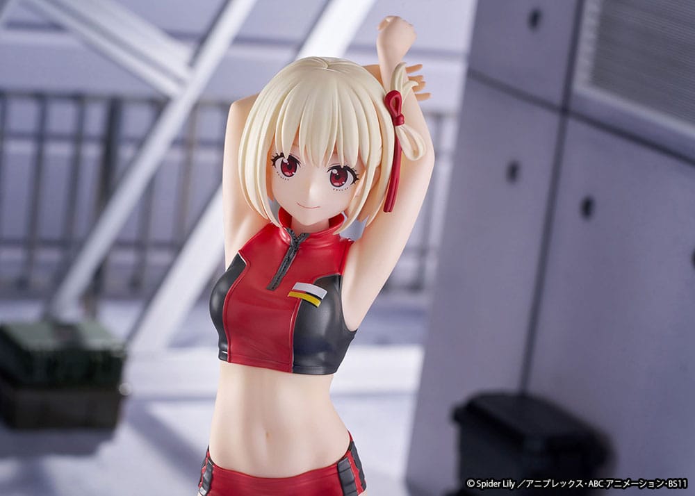 Statua PVC 1/7 Chisato Nishikigi Training Wear Ver. 24 cm – Lycoris Recoil – Ques Q