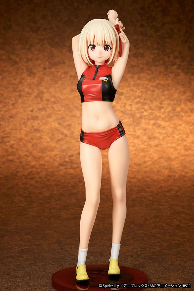 Statua PVC 1/7 Chisato Nishikigi Training Wear Ver. 24 cm – Lycoris Recoil – Ques Q