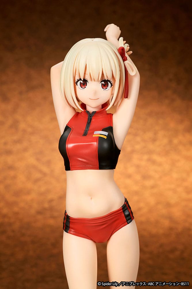 Statua PVC 1/7 Chisato Nishikigi Training Wear Ver. 24 cm – Lycoris Recoil – Ques Q