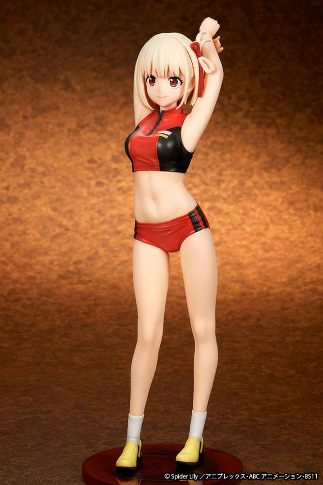 Statua PVC 1/7 Chisato Nishikigi Training Wear Ver. 24 cm – Lycoris Recoil – Ques Q