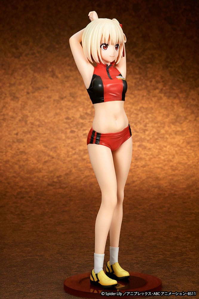 Statua PVC 1/7 Chisato Nishikigi Training Wear Ver. 24 cm – Lycoris Recoil – Ques Q