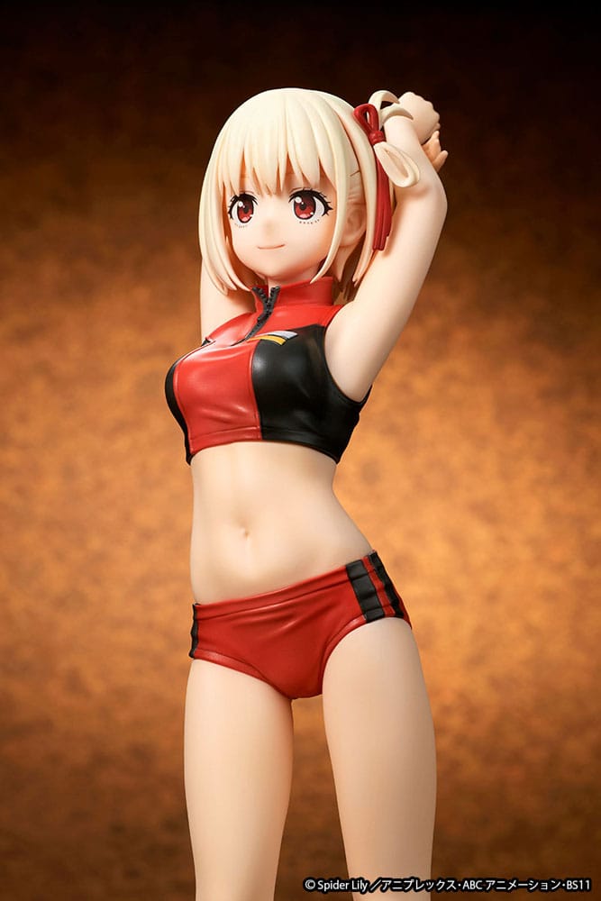Statua PVC 1/7 Chisato Nishikigi Training Wear Ver. 24 cm – Lycoris Recoil – Ques Q