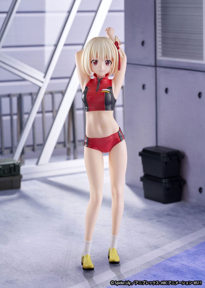 Statua PVC 1/7 Chisato Nishikigi Training Wear Ver. 24 cm – Lycoris Recoil – Ques Q