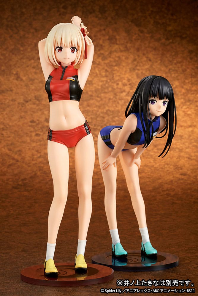 Statua PVC 1/7 Chisato Nishikigi Training Wear Ver. 24 cm – Lycoris Recoil – Ques Q