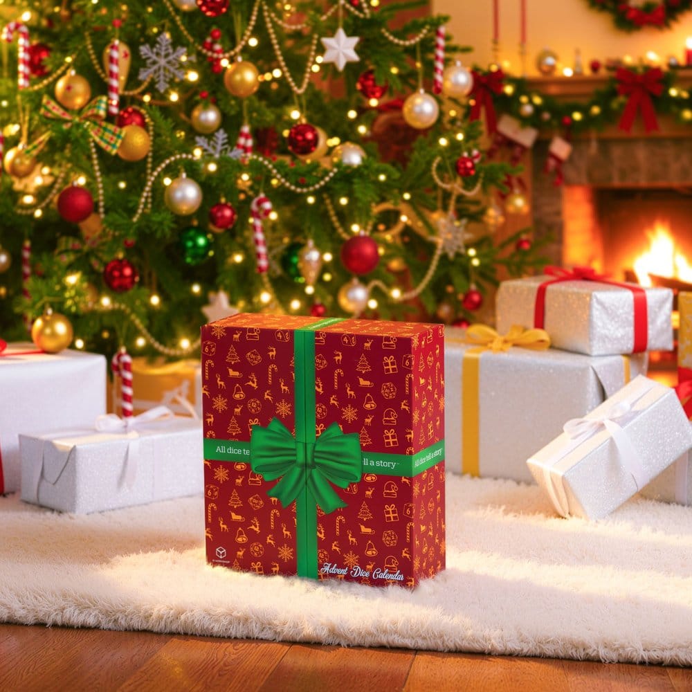 Calendario dell'Avvento con Dadi Advent Dice Calendar Exclusive Edition Q Workshop