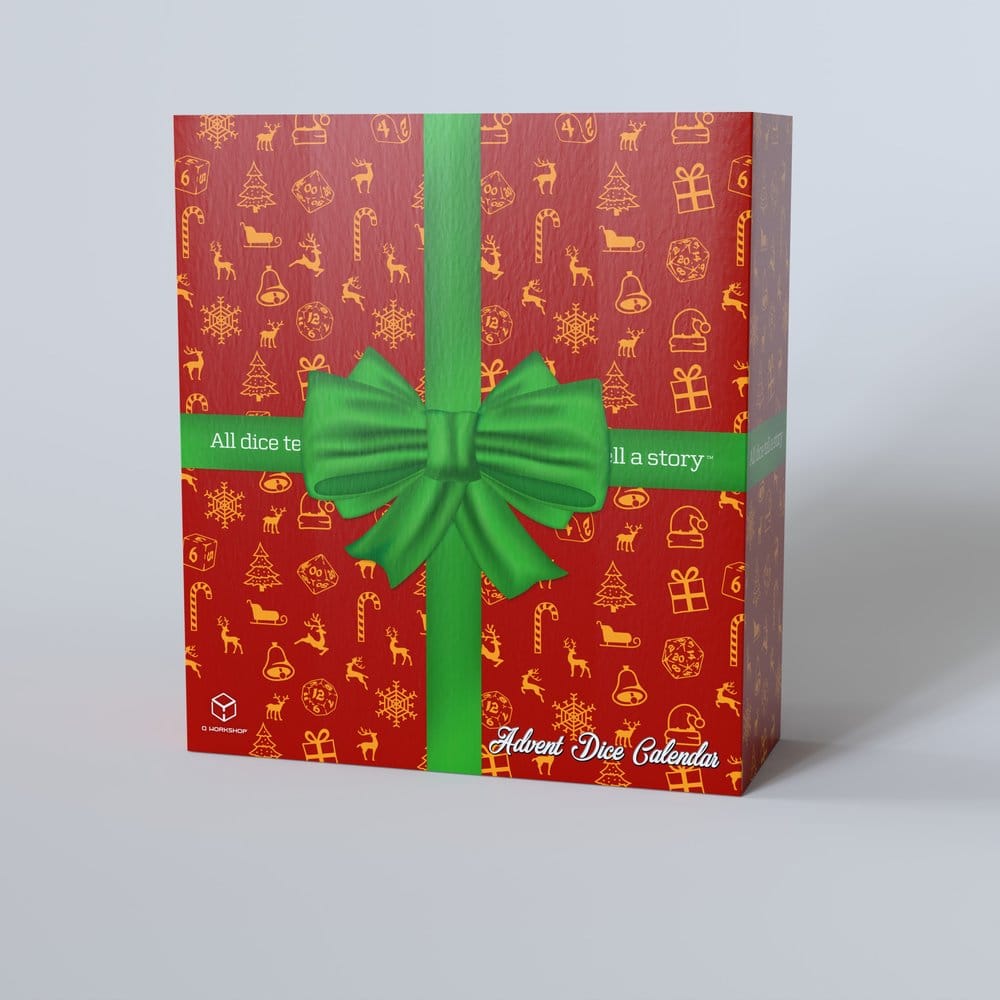 Calendario dell'Avvento con Dadi Advent Dice Calendar Exclusive Edition Q Workshop