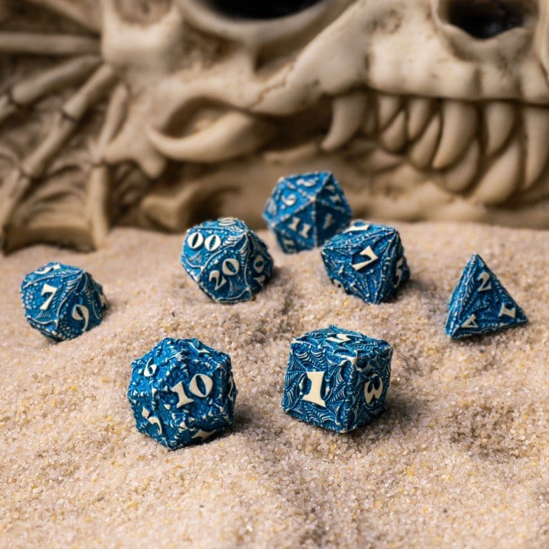 Set di 7 Dadi Dracopolis The Himalayan Sharpclaw - Q Workshop