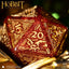 The Hobbit Spindown D20 Jumbo Ember Dado da Gioco Q Workshop