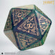 Dado Spindown Jumbo D20 Tideborn The Hobbit Q Workshop