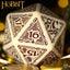 The Hobbit Spindown Jumbo D20 Terra - Dado da Gioco Q Workshop