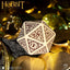 The Hobbit Spindown Jumbo D20 Terra - Dado da Gioco Q Workshop