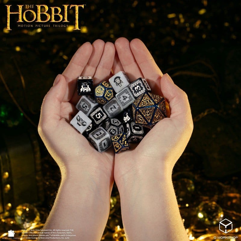 The Hobbit TCG Set di 16 Dadi Aether Vale Q Workshop