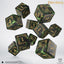 Il Signore degli Anelli: set di 10 dadi D6 Rohan di Q Workshop
