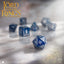 Set di 7 Dadi Il Signore degli Anelli Gondor - Q Workshop