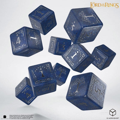 The Lord of the Rings: set di 10 dadi D6 Gondor - Q Workshop