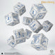 Il Signore degli Anelli: set di 10 dadi D6 Rivendell (Stone) - Q Workshop