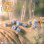 Il Signore degli Anelli: set di 10 dadi D6 Rivendell (Stone) - Q Workshop