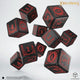 Il Signore degli Anelli: set di 10 dadi D6 Mordor - Q Workshop