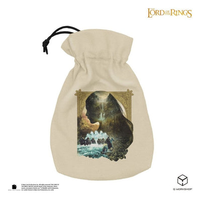 Borsa per Dadi Il Signore degli Anelli Arwen in Cotone con Stampa a Colori - Q Workshop