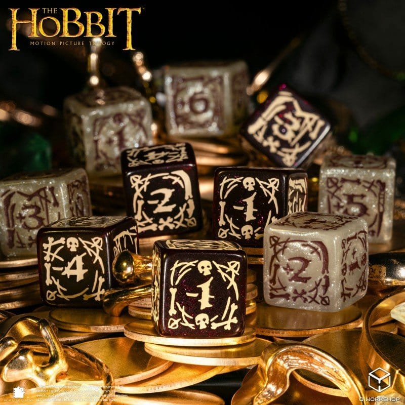 The Hobbit: Set di 10 Dadi D6 Goblin - Q Workshop