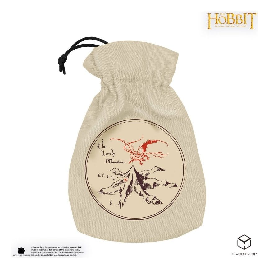 Borsa per Dadi The Hobbit Erebor in Cotone - Q Workshop