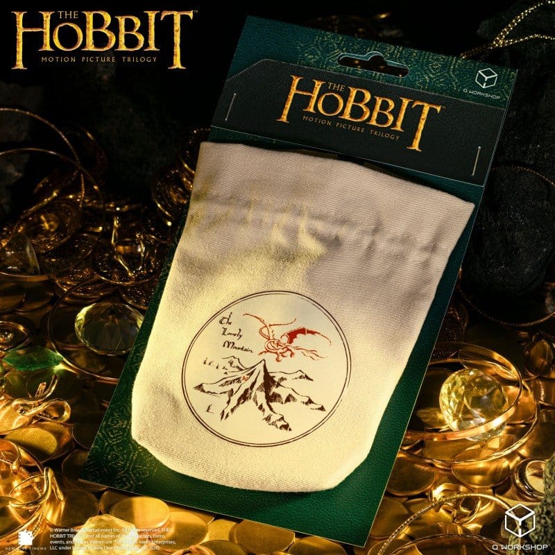 Borsa per Dadi The Hobbit Erebor in Cotone - Q Workshop