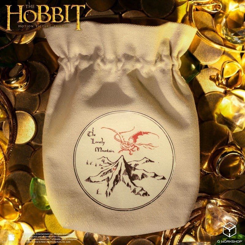 Borsa per Dadi The Hobbit Erebor in Cotone - Q Workshop