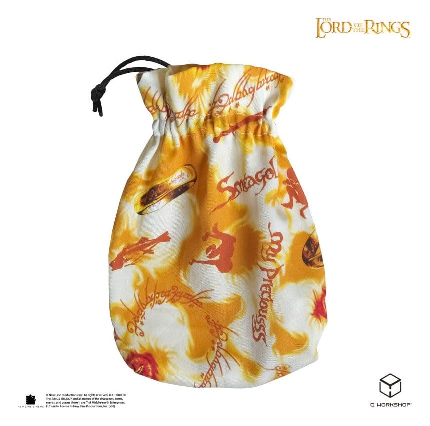 Borsa per Dadi Full Art Dice Il Signore degli Anelli Portatori dell'Anello Q Workshop