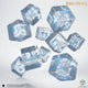 Il Signore degli Anelli: set di 10 dadi D6 Rivendell (Acqua) - Q Workshop