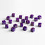 Set di dadi Q Workshop Full Pack D6 Shimmering Purple, 20 dadi a 6 facce