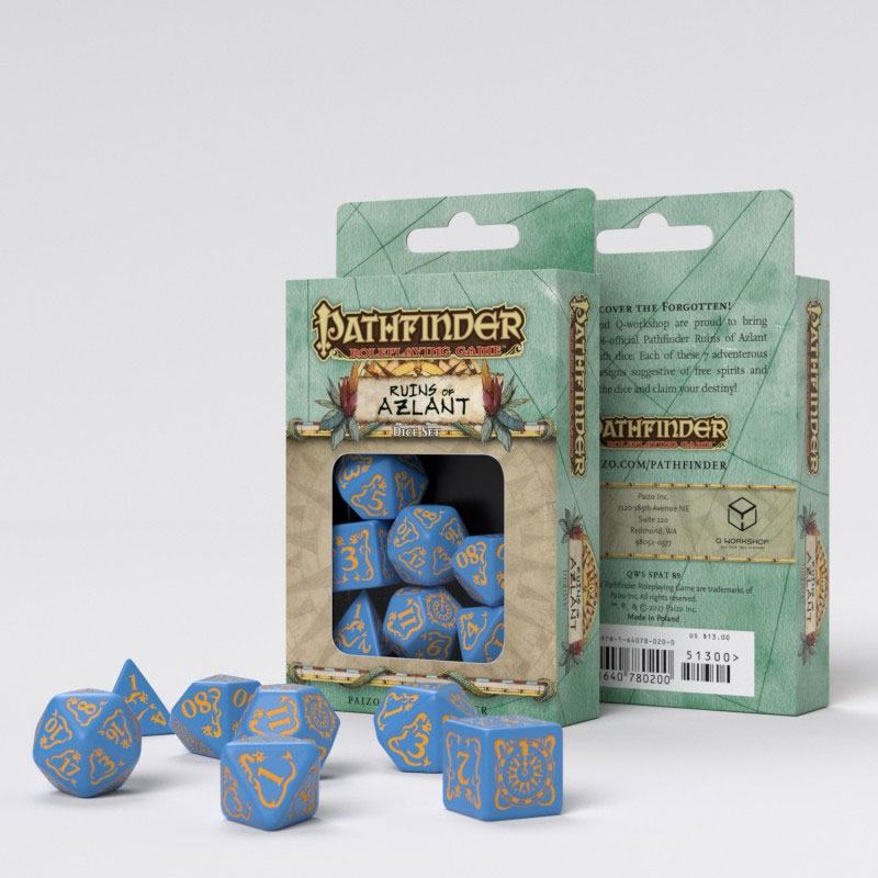 Set di Dadi Pathfinder: Rovine di Azlant (7 dadi) – Q Workshop