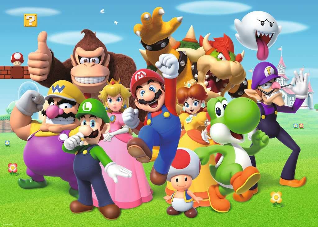 Ravensburger Puzzle Super Mario Challenge 1000 pezzi