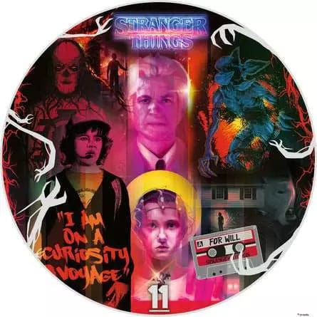 Stranger Things Puzzle Rotondo Friends Don't Lie 500 Pezzi Ravensburger