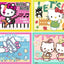 Hello Kitty Puzzle 4-Pack Let's Go, Hello Kitty! (4x100 Pezzi) Ravensburger