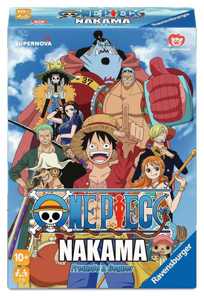 One Piece Board Game Nakama - Gioco da Tavolo in Tedesco, Ravensburger, 1-5 Giocatori, 10+ Anni