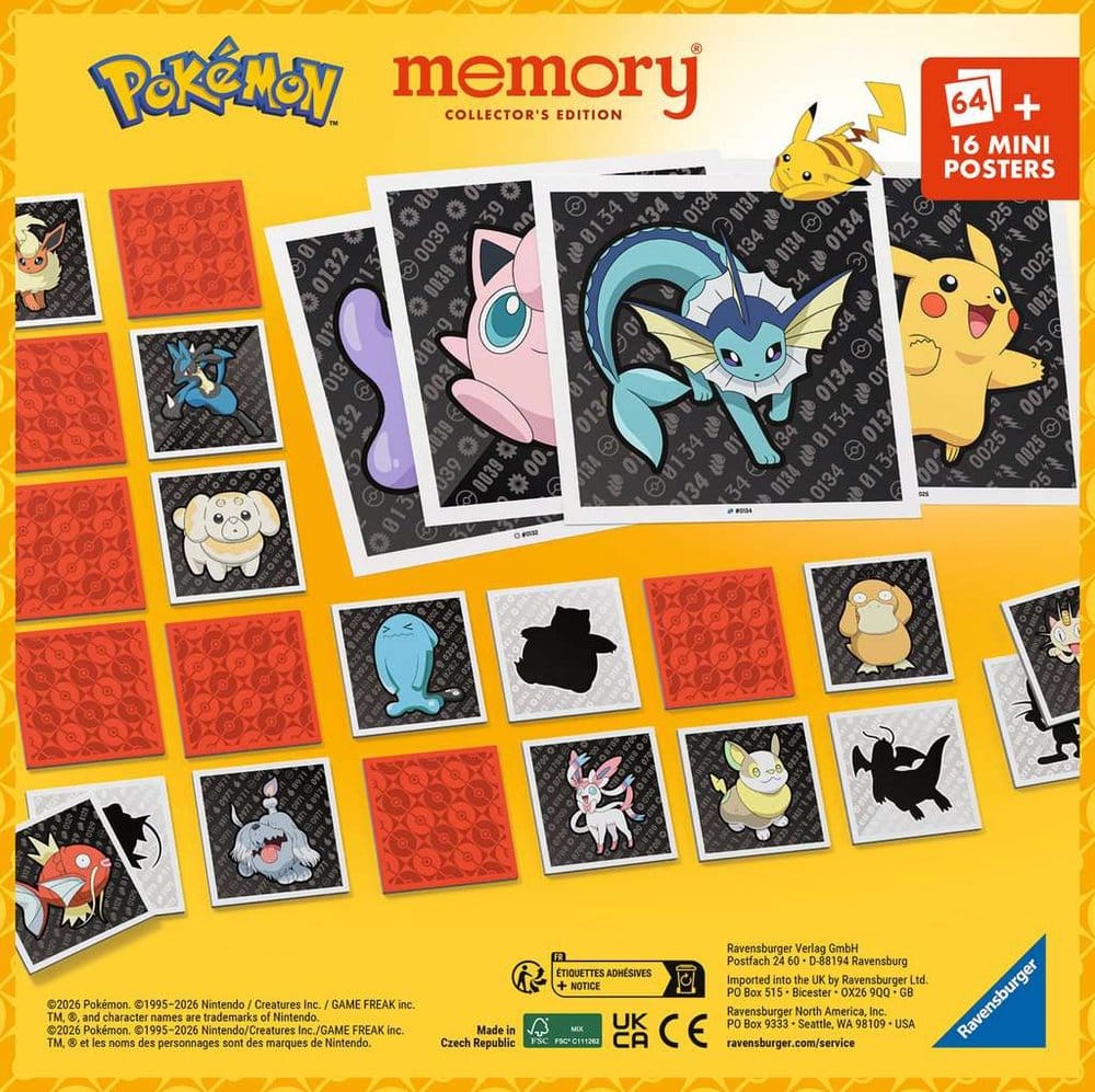 Pokémon Collector's Memory - Gioco di Carte Ravensburger