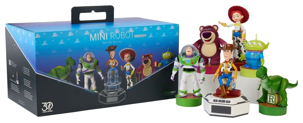 Disney Pixar Toy Story Set Robot Interattivi 30° Anniversario – Versione francese, Robosen