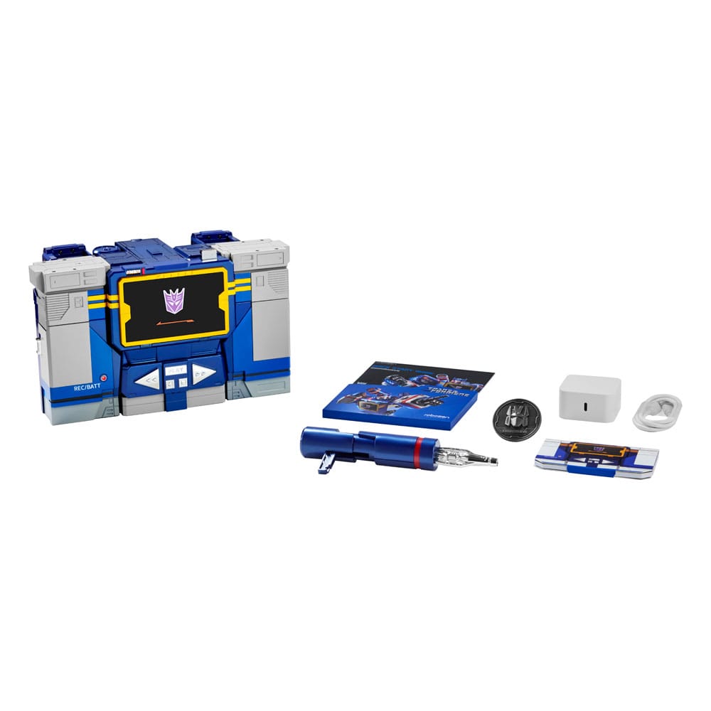 Transformers Soundwave G1 Robot Interattivo Robosen 36 cm