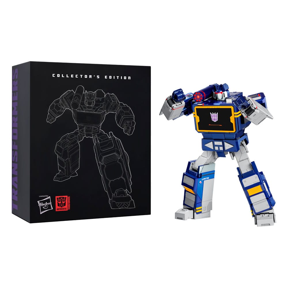 Transformers Soundwave G1 Robot Interattivo Robosen 36 cm