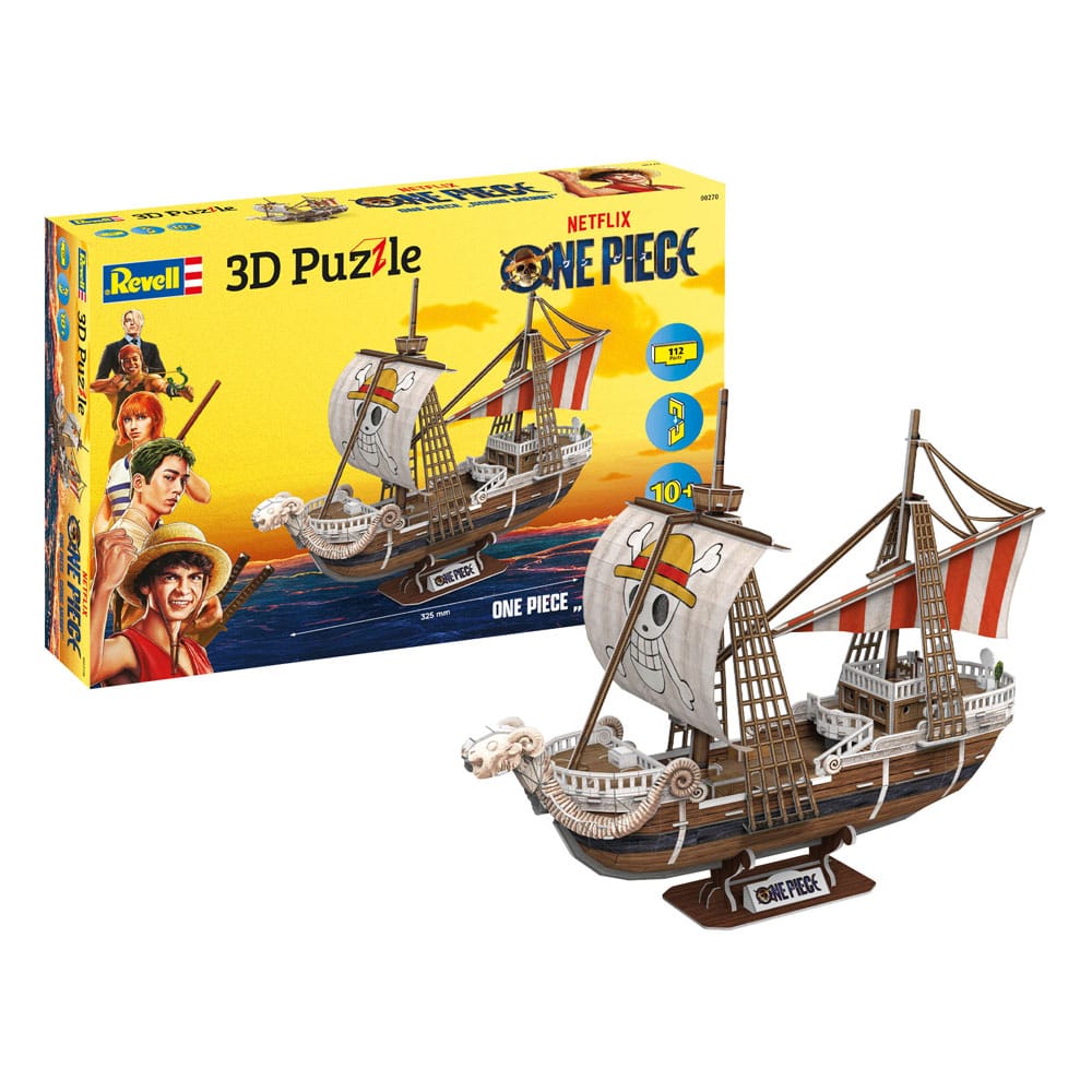 One Piece Puzzle 3D Going Merry 32 cm - Revell