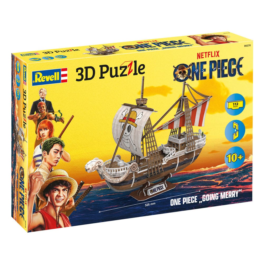 One Piece Puzzle 3D Going Merry 32 cm - Revell