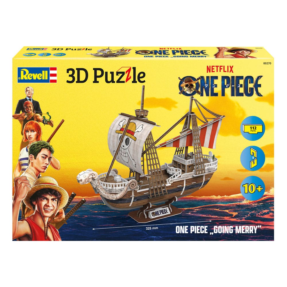 One Piece Puzzle 3D Going Merry 32 cm - Revell