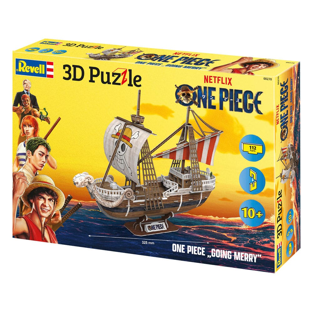 One Piece Puzzle 3D Going Merry 32 cm - Revell